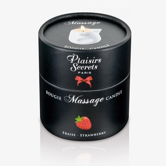 Bougie de massage Gourmande pêche - bougie de massage