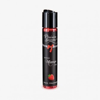 Huile de massage gourmande Fraise